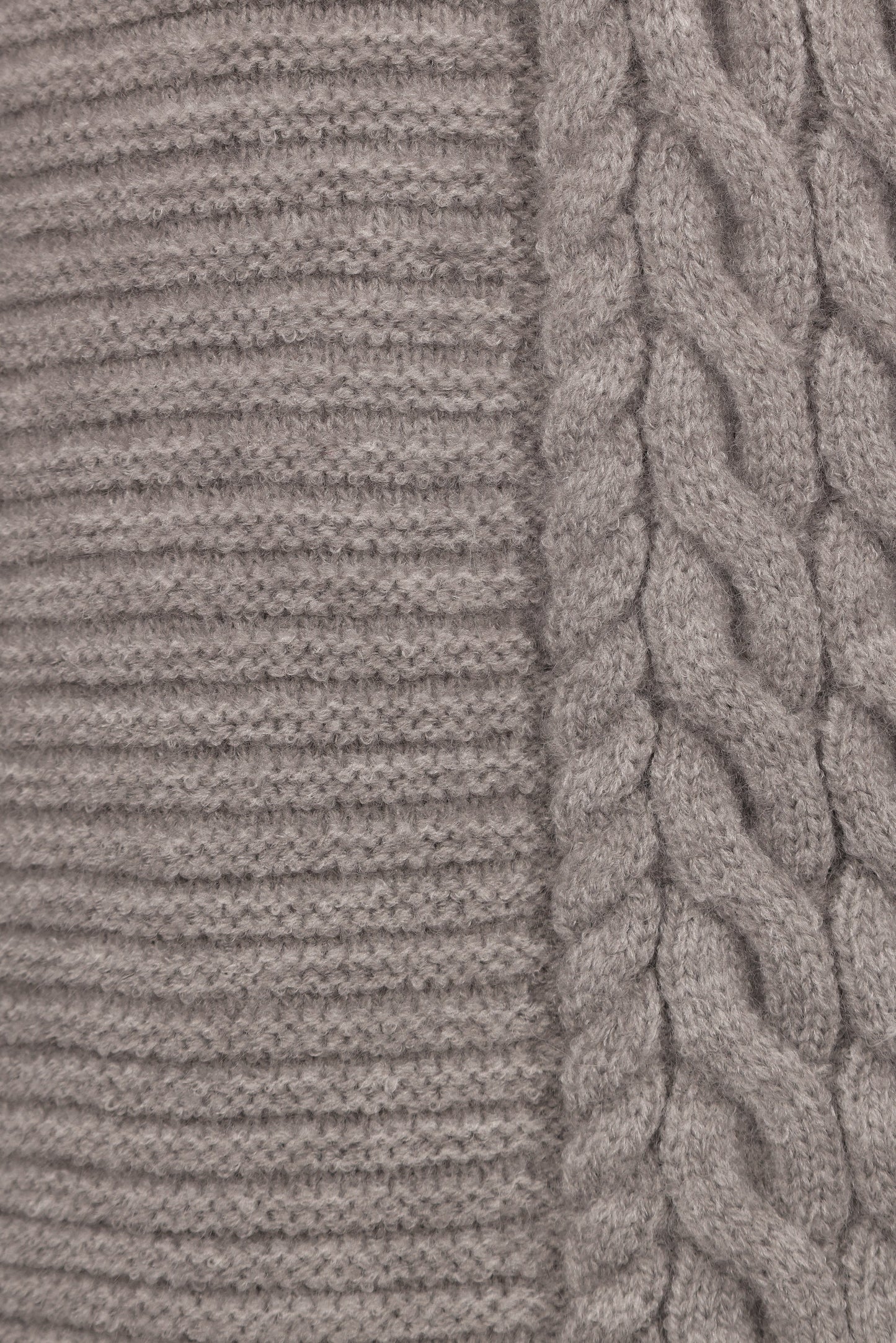 Soma Oversized Open Front Cardigan - Grey