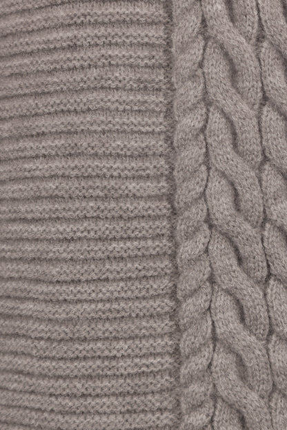 Soma Oversized Open Front Cardigan - Grey