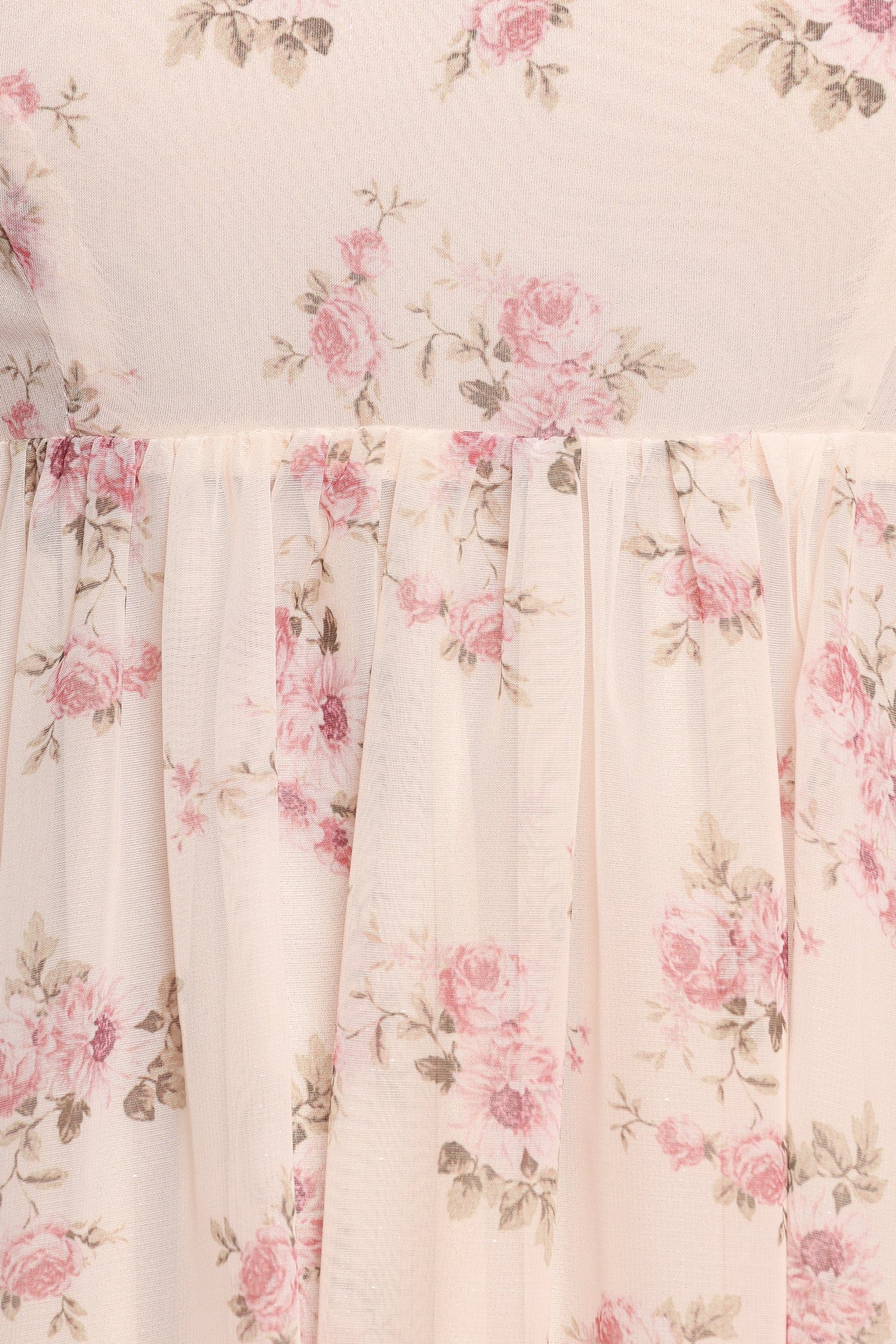 Sonnet Maxi Dress - Pink Floral