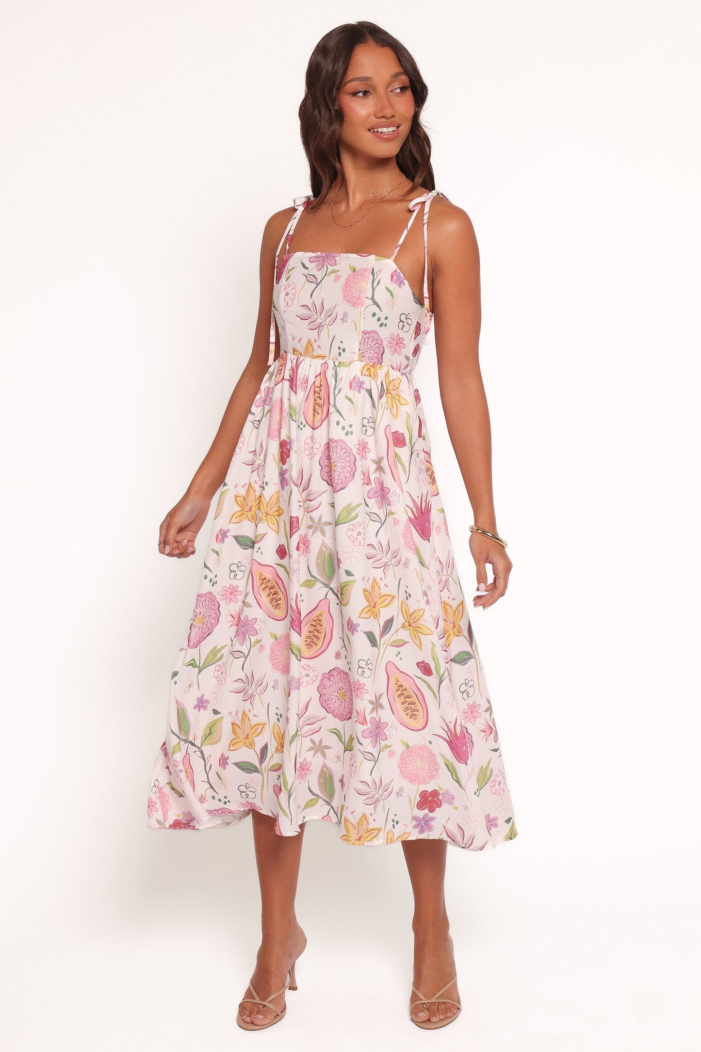 Stazie Midi Dress - Garden Floral