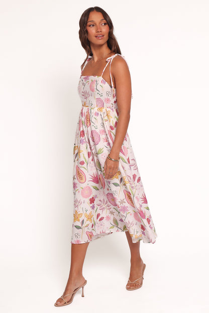 Stazie Midi Dress - Garden Floral