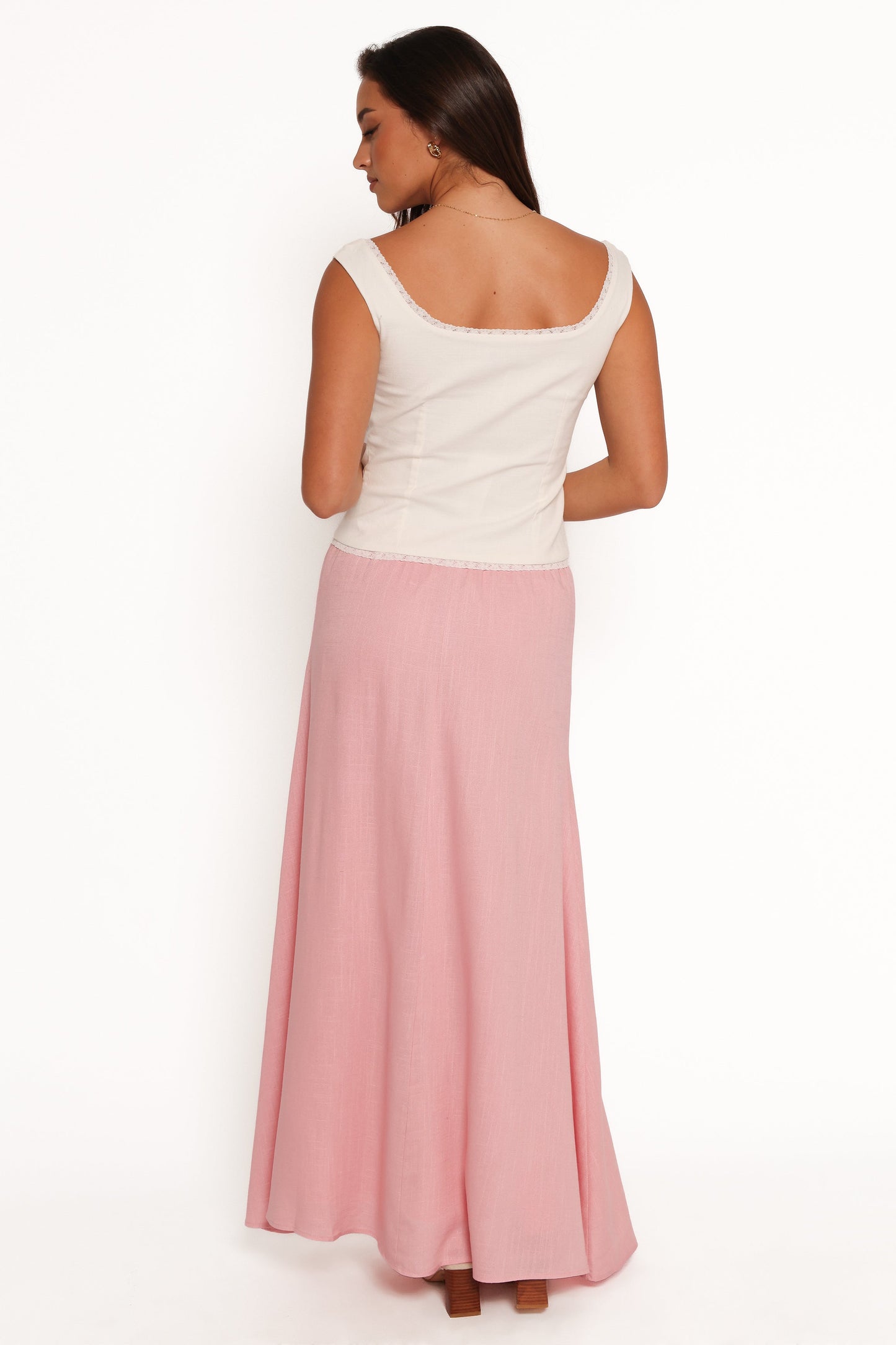 Stevie Maxi Skirt - Pink