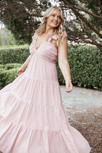 Susie Maxi Dress - Pink