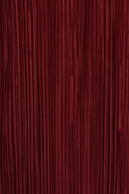 Tannikah Plisse Midi Dress - Ruby Wine
