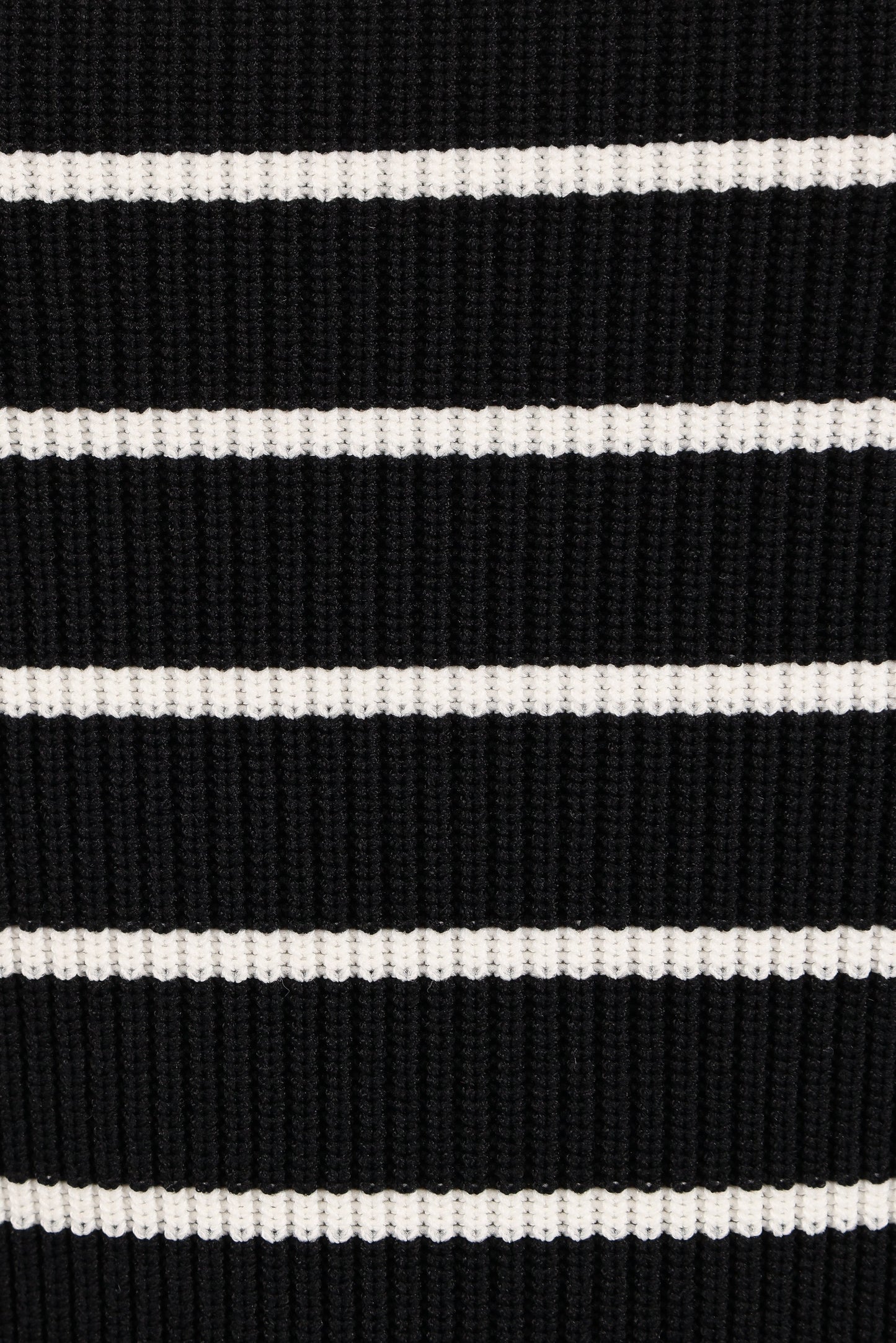 Tegan Knit Top - Black Stripe