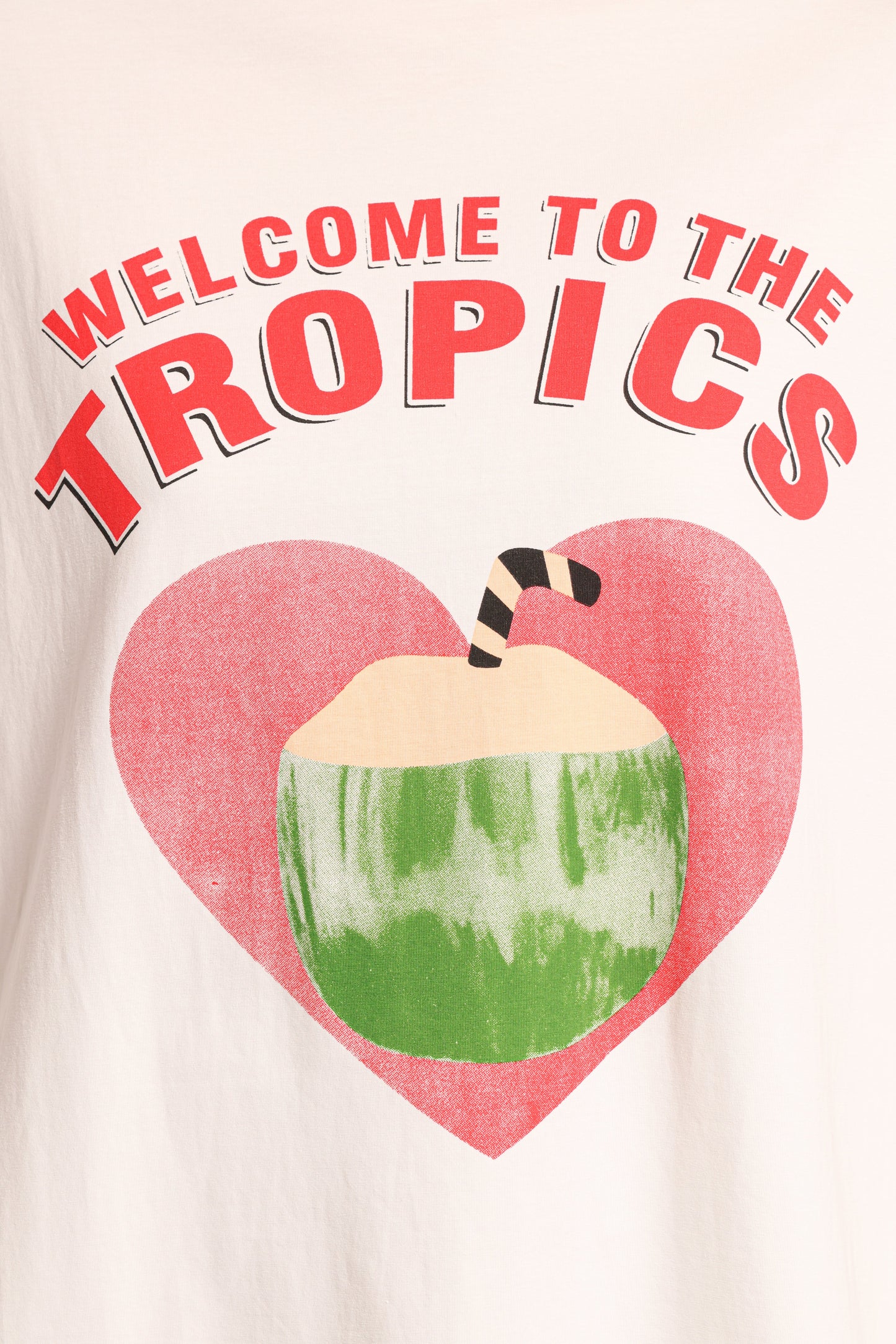 The Tropics Graphic Tee - White