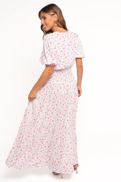 Thomas Maxi Dress - Pink Ditsy Floral