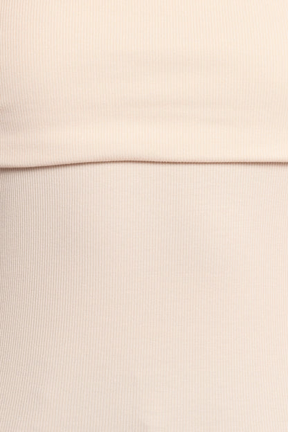 Thomsie Off Shoulder Knit Top - Ivory