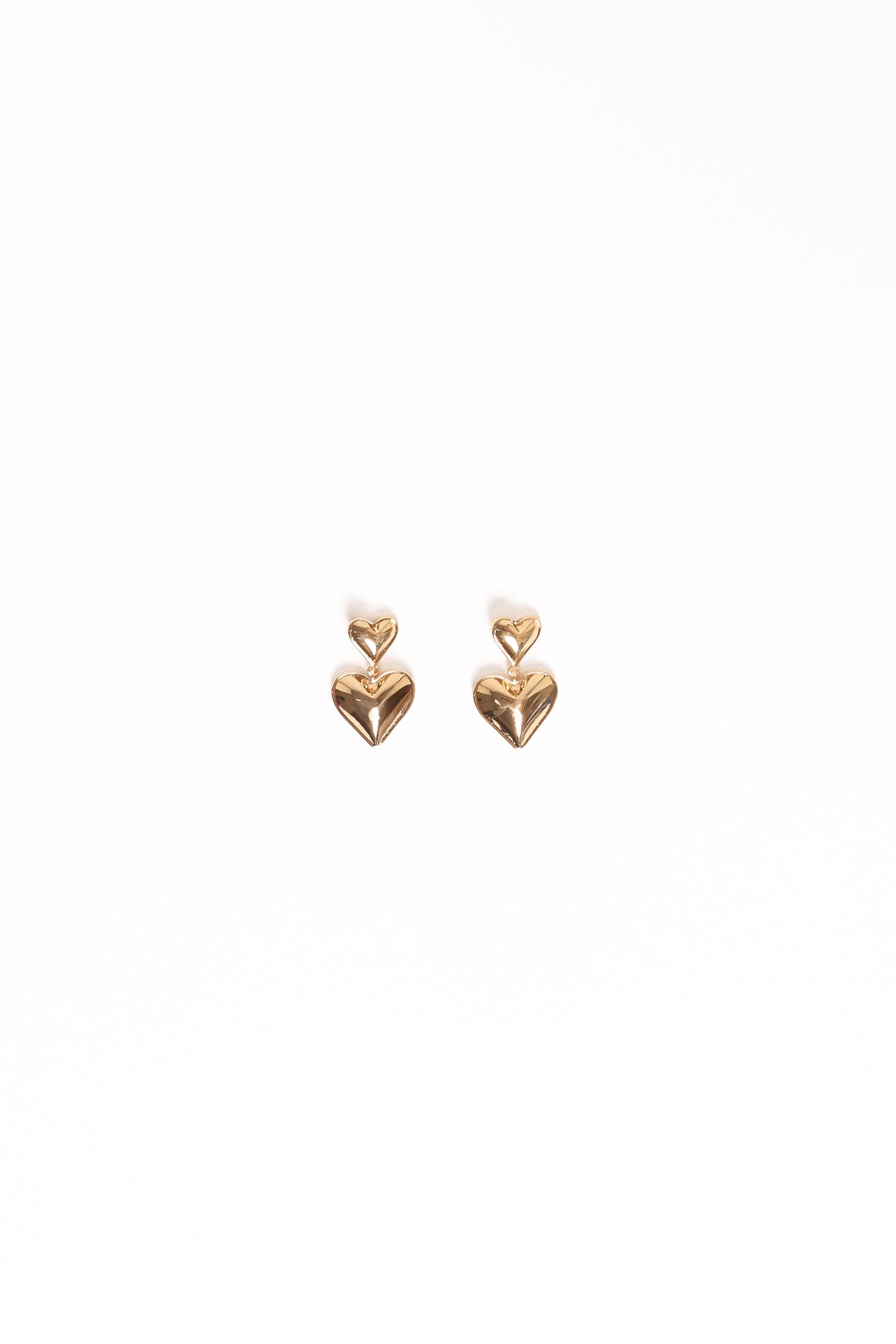 Mariana Heart Earrings - Gold