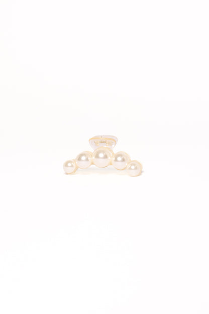 Camille Hair Clip - Pearl