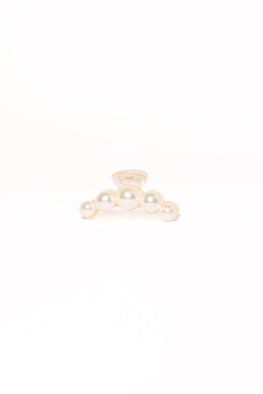 Camille Hair Clip - Pearl