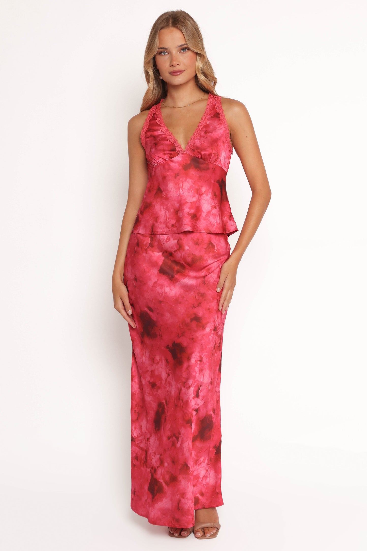 Kelso Top - Red Print