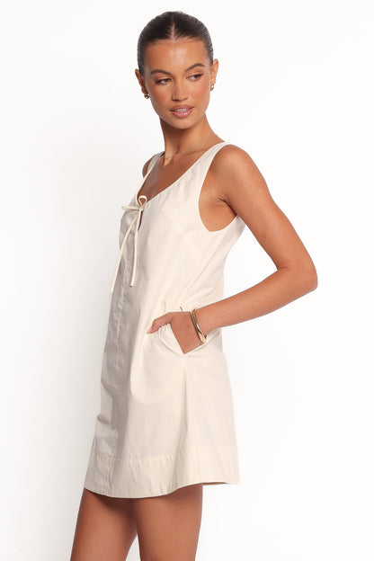 Vesper Mini Dress - Off White