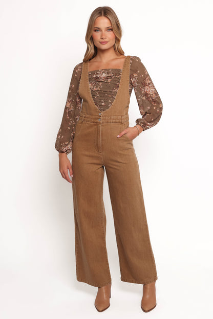 Vieve Jumpsuit - Brown