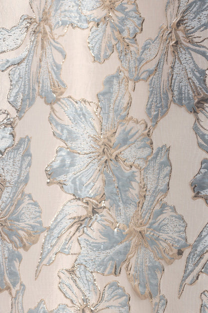 Yasmine Maxi Dress - Baby Blue Floral