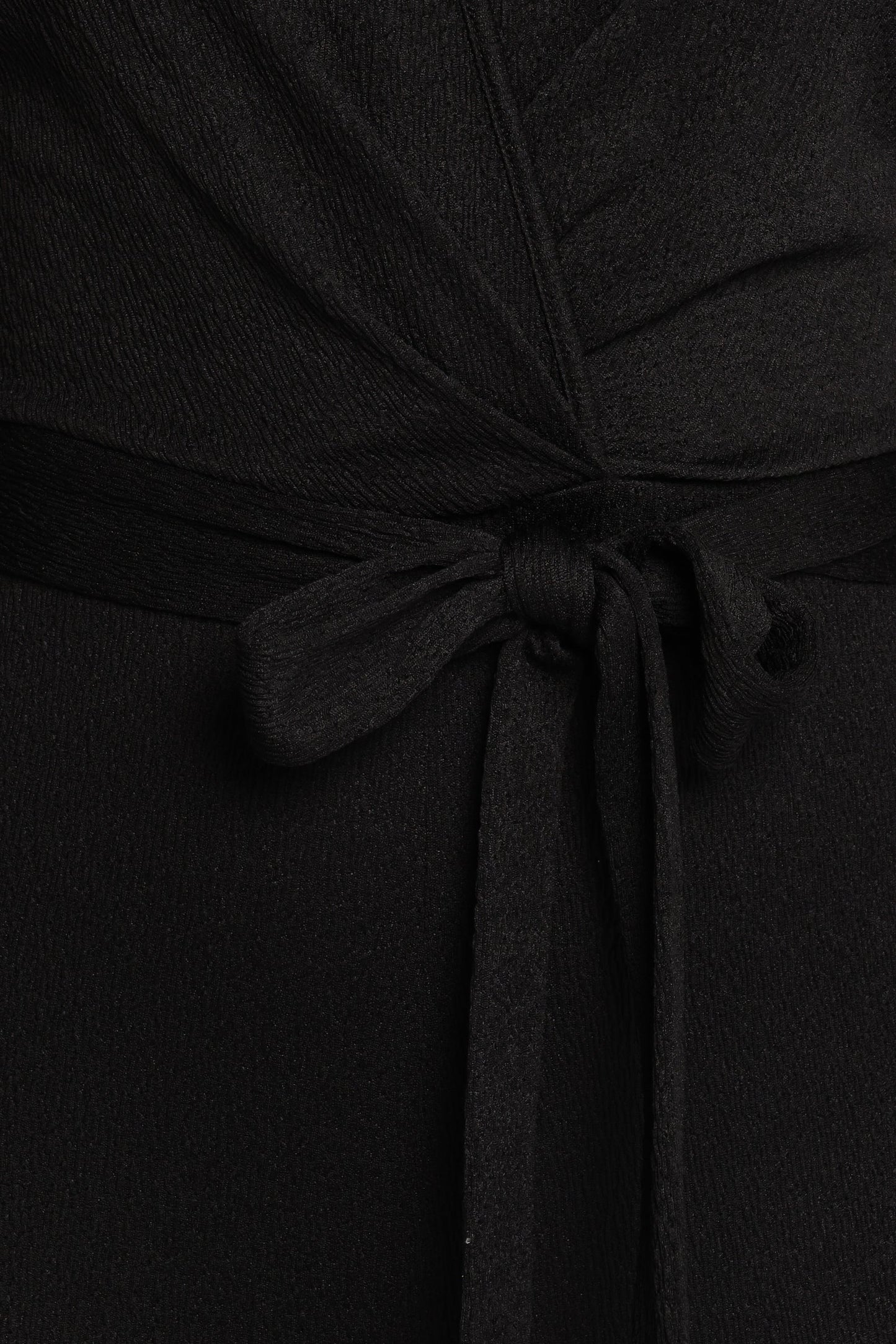 Yelena Long Sleeve Jumpsuit - Black