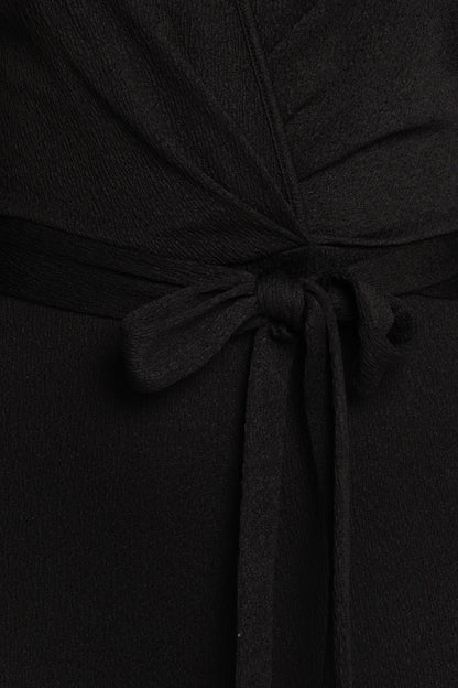 Yelena Long Sleeve Jumpsuit - Black