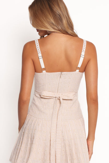 Zephyra Mini Dress - Cream