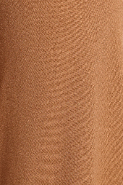 Zuva Tie Waist Pant - Golden Palm