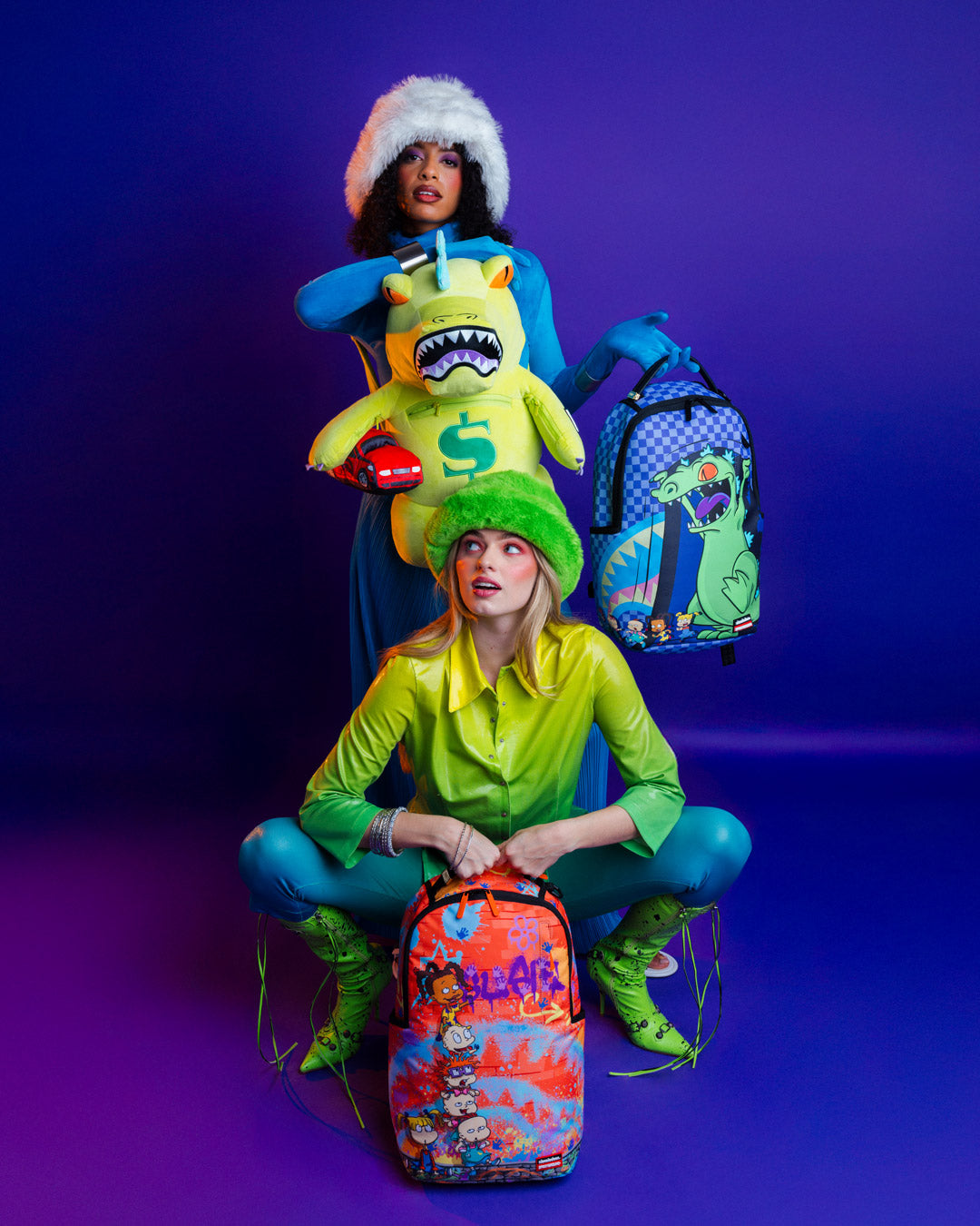 RUGRATS REPTAR GROWL PLUSH BACKPACK