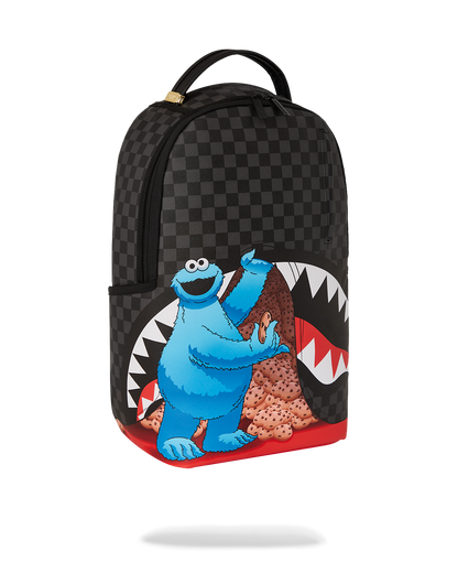 SESAME STREET COOKIE MONSTER SNACK ATTACK DLXSV BACKPACK