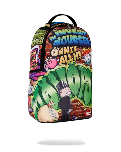 MONOPOLY GRAFFITI GOLD RUSH DLXR BACKPACK