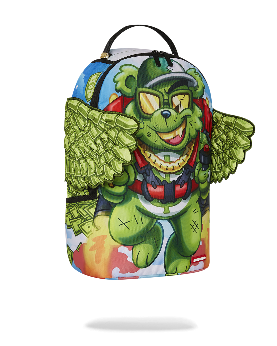 MONEY BEAR WE BOUT TO TAKE OFF BACKPACK