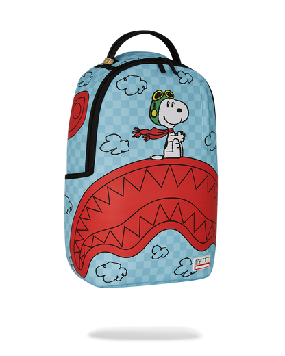 SNOOPY PILOT SHARK DLXSV BACKPACK