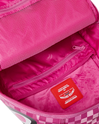 PINK CAMOCHECK BACKPACK