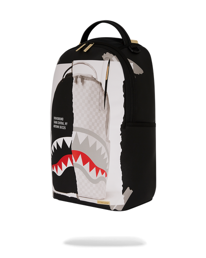 BAG ON BAG OPTICAL ILLUSION SHARKS IN PARIS BACKPACK