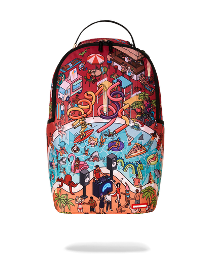 LIFE OF THE PARTY DLXR BACKPACK