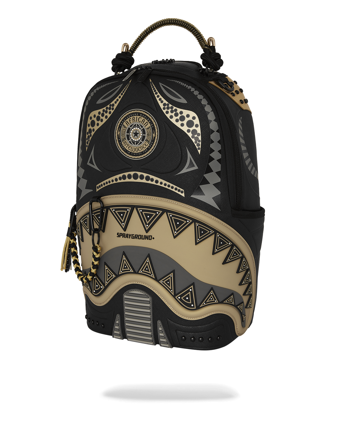 A.I. AFRICAN INTELLIGENCE SHARKS OF THE GOLD OCEAN BACKPACK - SANDFLOWER COLLAB
