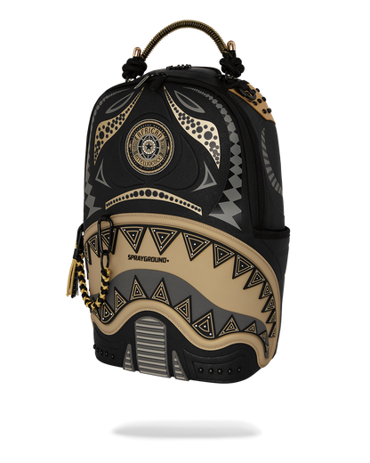 A.I. AFRICAN INTELLIGENCE SHARKS OF THE GOLD OCEAN BACKPACK - SANDFLOWER COLLAB
