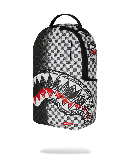 SCRIBBLE DRIBBLE CHECK BACKPACK