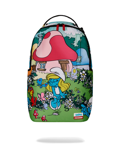 SMURFS IN THE GARDEN BACKPACK