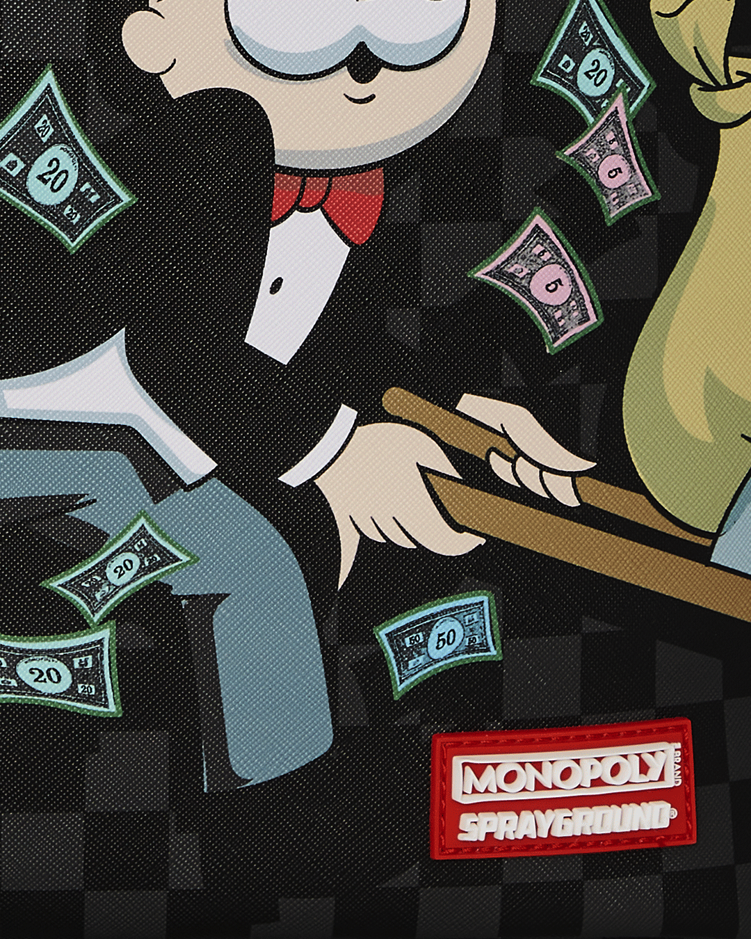 MONOPOLY WHEEL BARREL BACKPACK