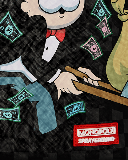 MONOPOLY WHEEL BARREL BACKPACK