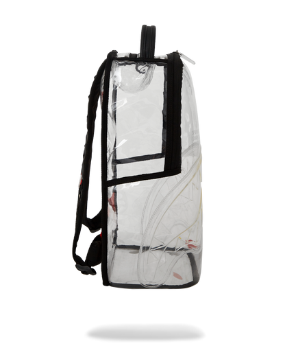 100% CLEAR BACKPACK - SHARK CENTRAL