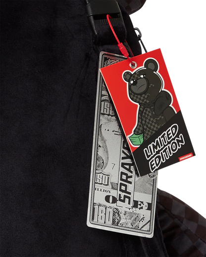 SPEED SHARK SIDE SWIPE MONEYBEAR TEDDY BEAR BACKPACK