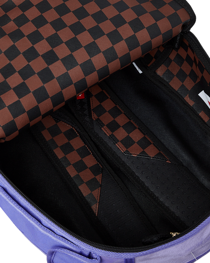 NOOO WAY!!! A REVERSIBLE BACKPACK - PURPLE VELOUR TO OG SHARKS IN PARIS BACKPACK