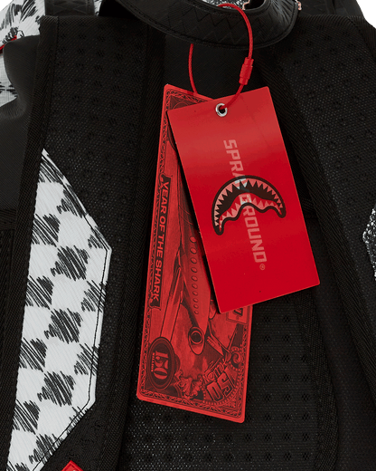 SCRIBBLE DRIBBLE CHECK HILLS BACKPACK