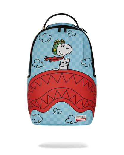 SNOOPY PILOT SHARK DLXSV BACKPACK