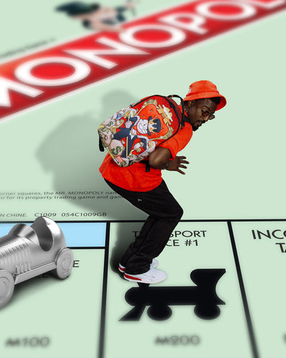 MONOPOLY GOLD EMPIRE THRONE BACKPACK