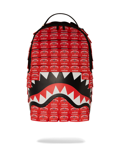 MADE OF WOVEN LABELS SHARK BACKPACK