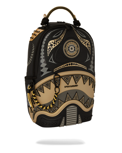 A.I. AFRICAN INTELLIGENCE SHARKS OF THE GOLD OCEAN BACKPACK - SANDFLOWER COLLAB