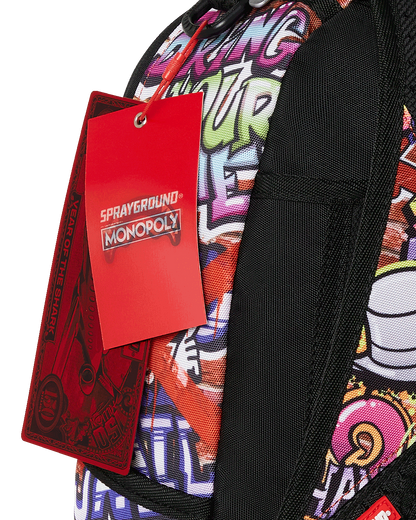 MONOPOLY GRAFFITI GOLD RUSH DLXR BACKPACK