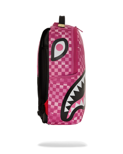 PINK CAMOCHECK BACKPACK