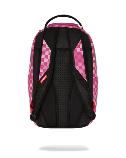 PINK CAMOCHECK BACKPACK