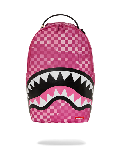 PINK CAMOCHECK BACKPACK