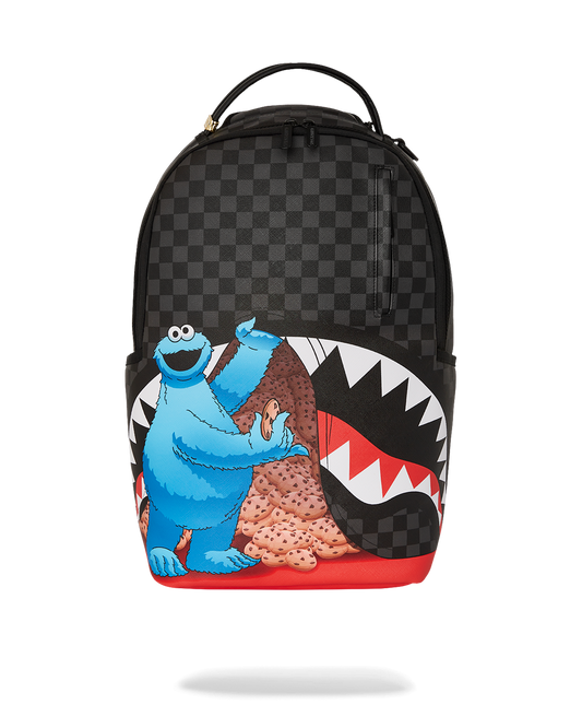 SESAME STREET COOKIE MONSTER SNACK ATTACK DLXSV BACKPACK